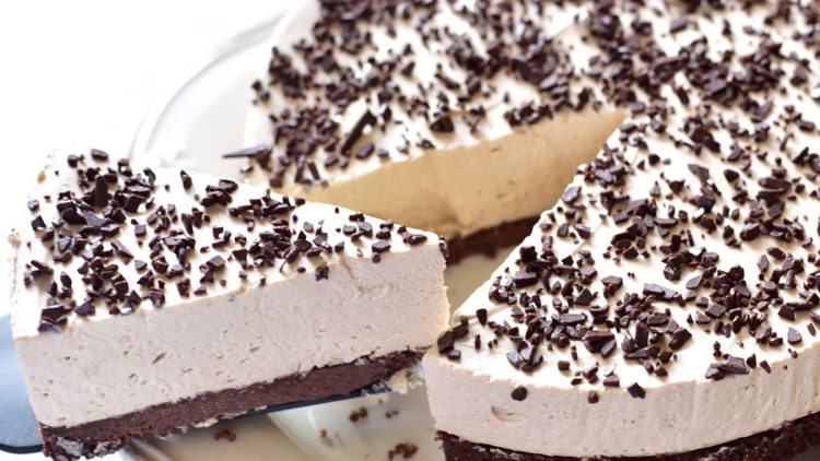 cheesecake au café et au mascarpone sans cuisson