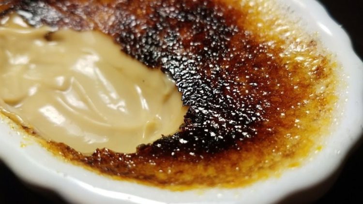 crème catalane au café facile