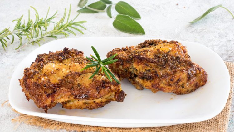 cuisses de poulet désossées
