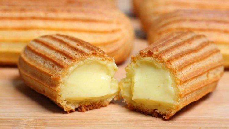 Éclairs à la crème pâtissière