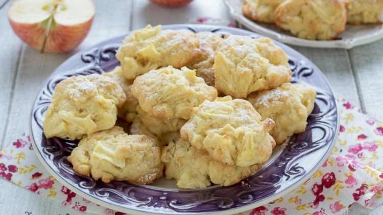 Biscuits aux pommes moelleux