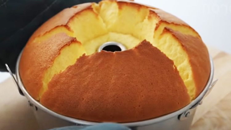 chiffon cake au beurre