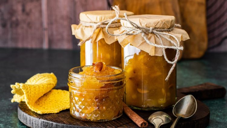 confiture de pomme golden
