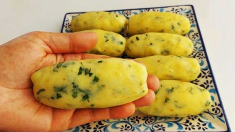 Croquettes de pommes de terre au four