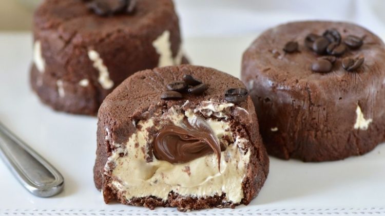 Dessert au café glace aux spéculoos