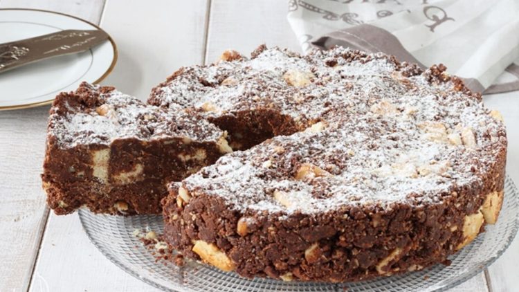 Gâteau au biscuit sans cuisson