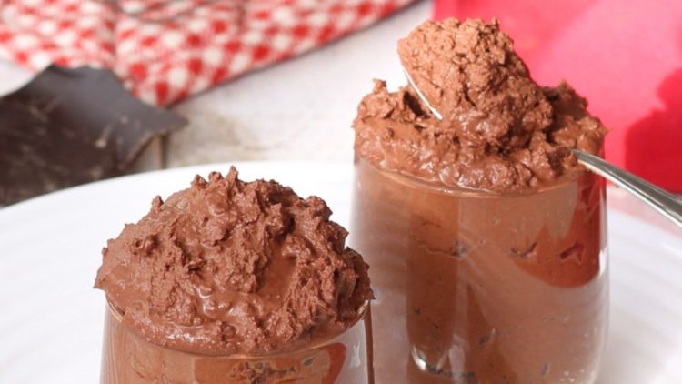 mousse au chocolat Cyril Lignac