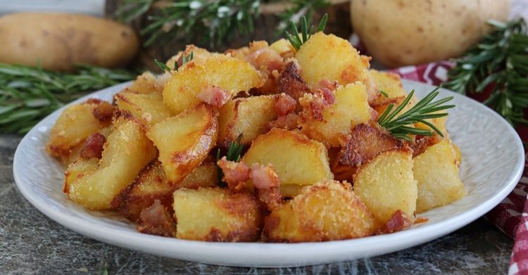 Pommes de terre sablées au four ou à la poêle