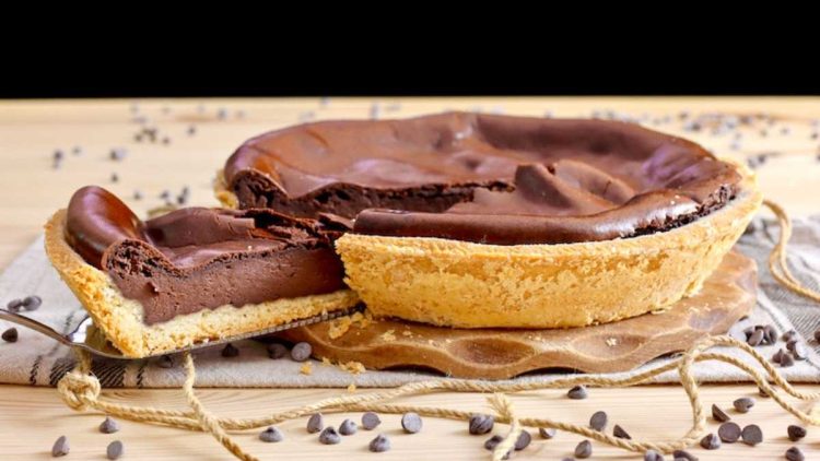 Tarte au chocolat et mascarpone