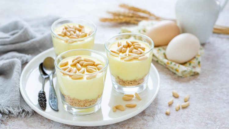 verrines à la crème pâtissière