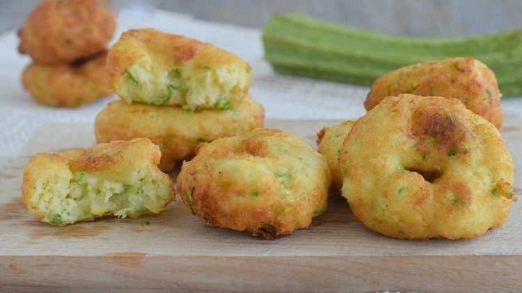 Beignets courgettes parmesan et ricotta