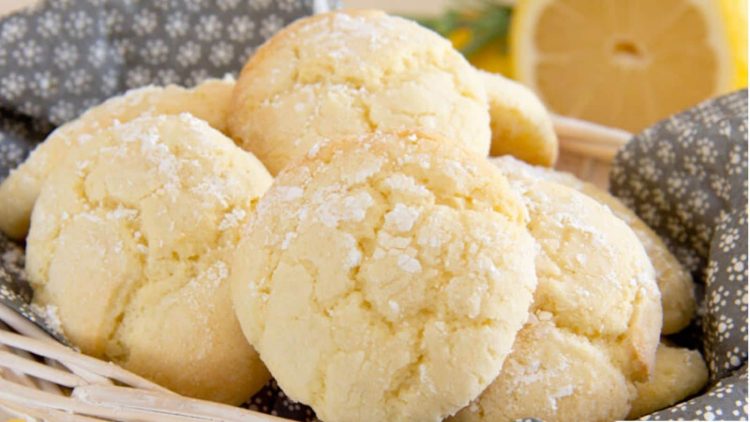 Biscuits au citron doux