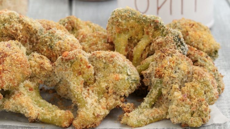 croquettes de brocolis panés
