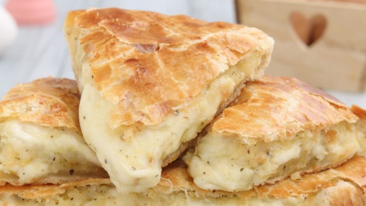 feuilleté aux pommes de terre