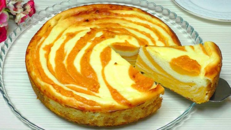 Gâteau à la citrouille et à la ricotta