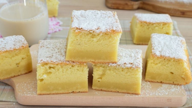 Gâteau au lait crémeux