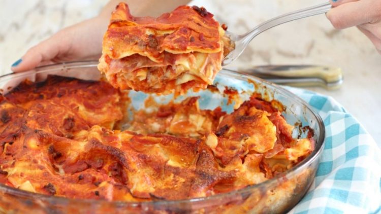 lasagnes à la bolognaise au four
