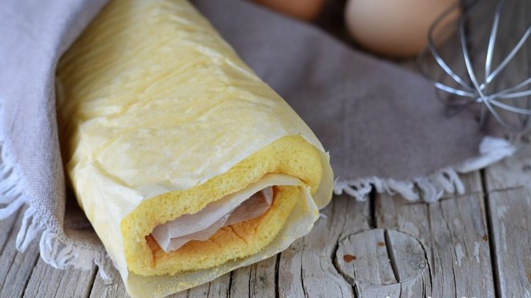 Pâte à biscuit roulé
