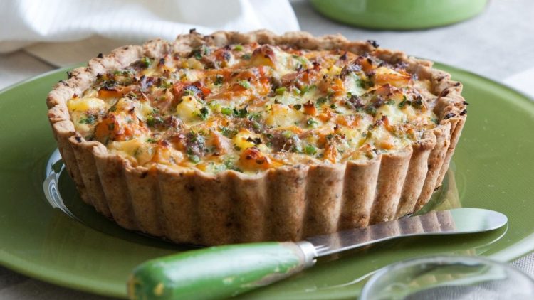 Quiche au thon et poivrons au goût d'anchois
