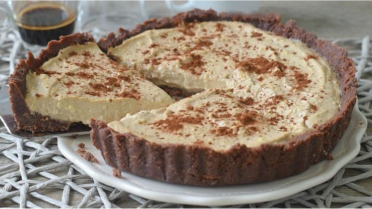 Tarte au café expresso sans cuisson