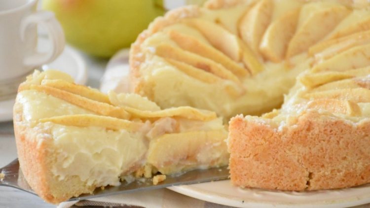 Tarte aux pommes super crémeuse