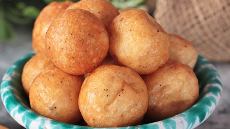 beignets cacio et pepe