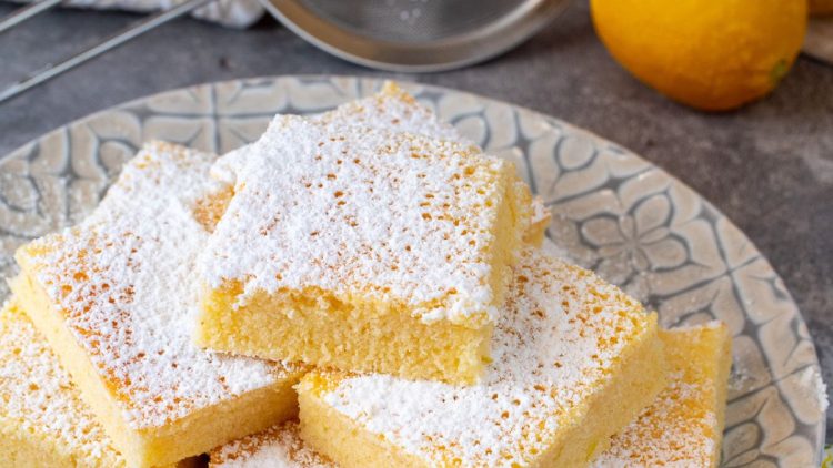 brownies au citron