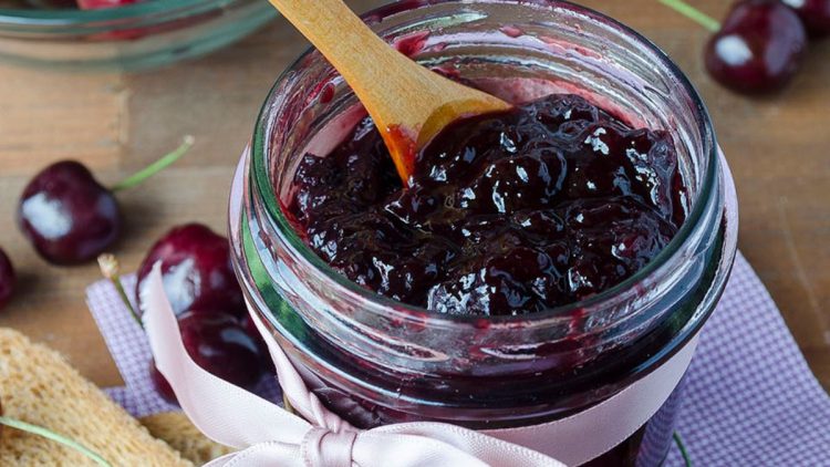 confiture de cerises