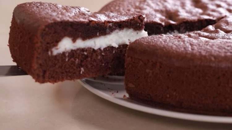Gâteau chocolat noix de coco