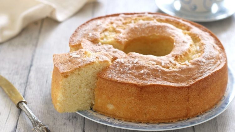 Gâteau couronne sans beurre