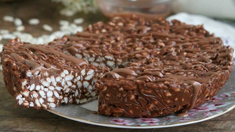 Gâteau de riz soufflé et Nutella