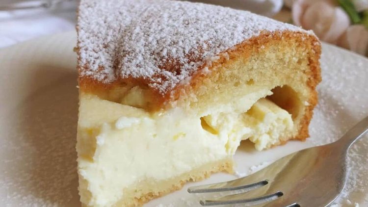 Gâteau magique de ricotta