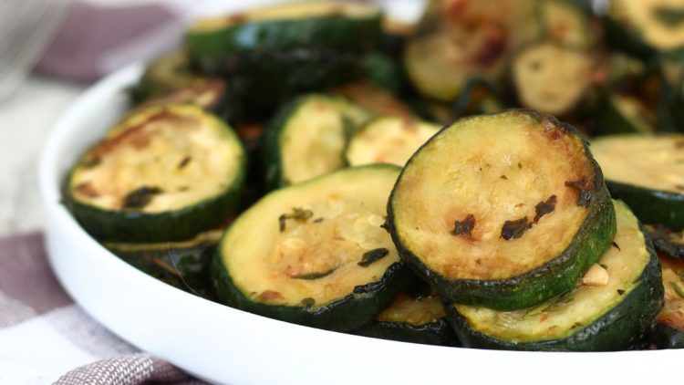poêlée de courgettes