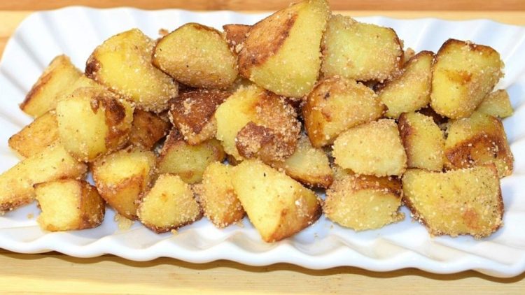 Pommes de terre sablées à la poêle