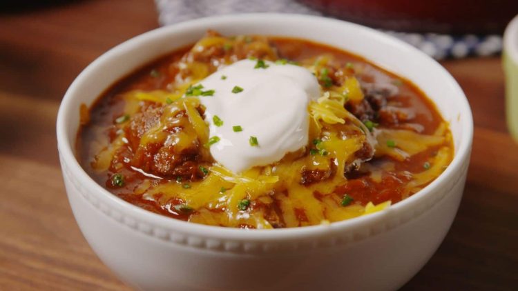 Recette de chili à la viande texane