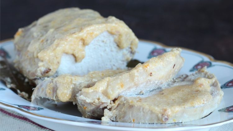 rôti de porc au lait