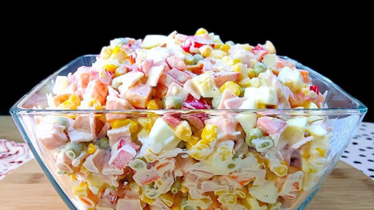 salade festive de Noël