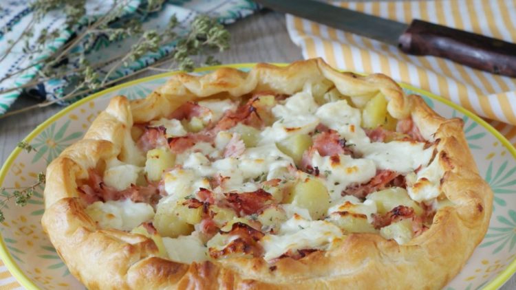 tarte pommes de terre