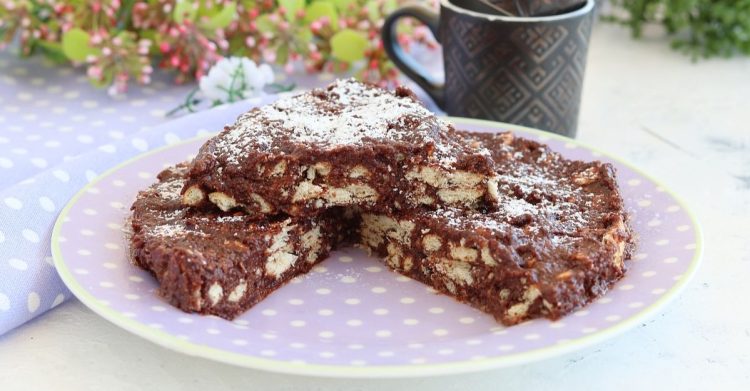 Tarte salami au chocolat