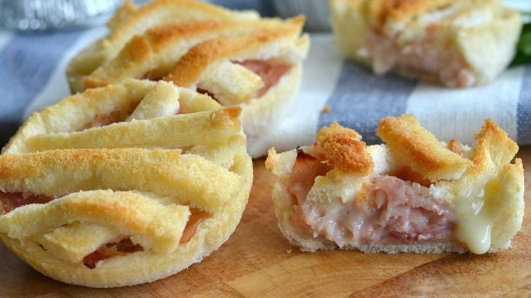 Tartelettes de pain de mie
