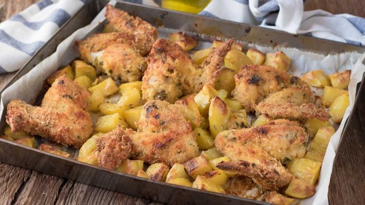 Ailes de poulet au four croustillantes