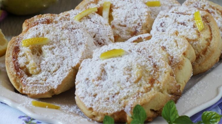 sablés roulés au citron