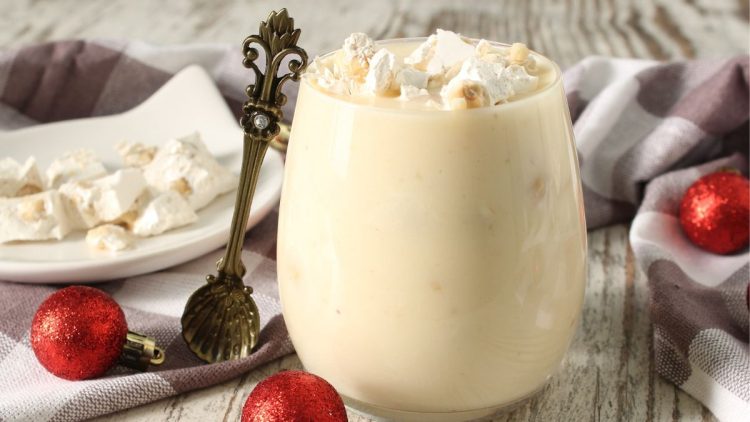 crème au nougat sans œufs