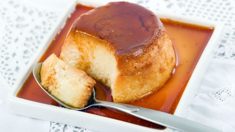 Flan au caramel Cyril Lignac
