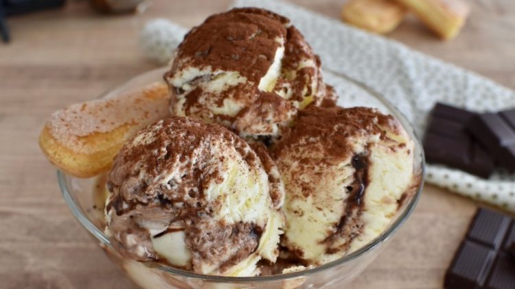 Glace au tiramisu