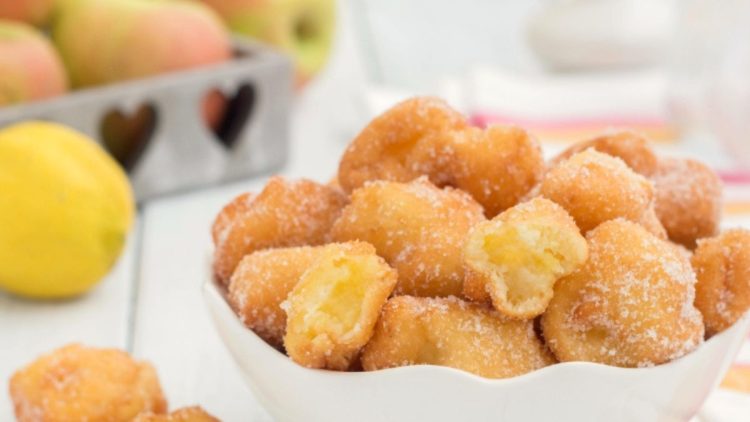 mini beignets aux pommes