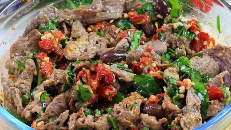 Sauté de bœuf à la méditerranéenne facile