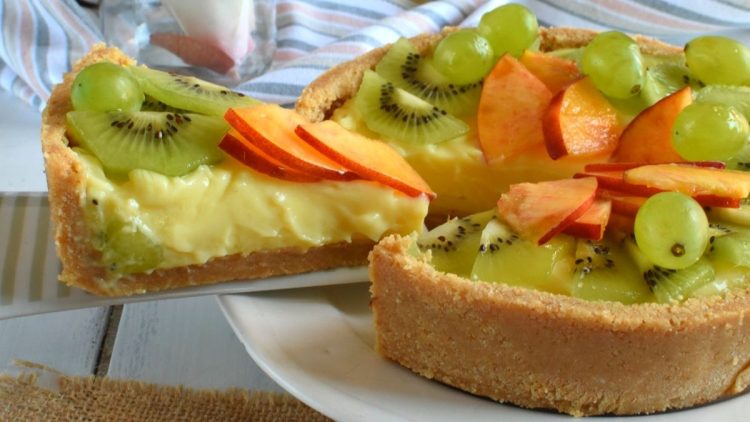 Tarte aux fruits sans cuisson