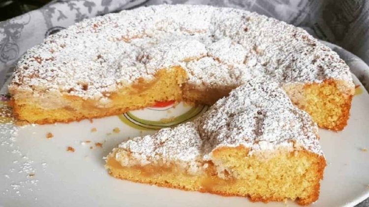 Tarte-gâteau aux pommes
