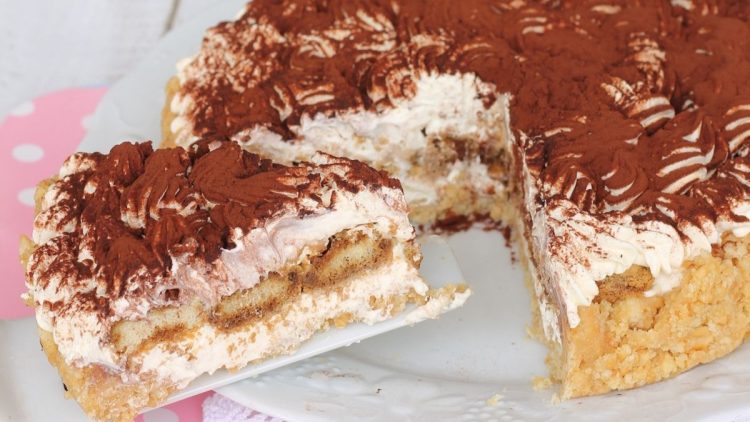 Tarte tiramisu sans cuisson